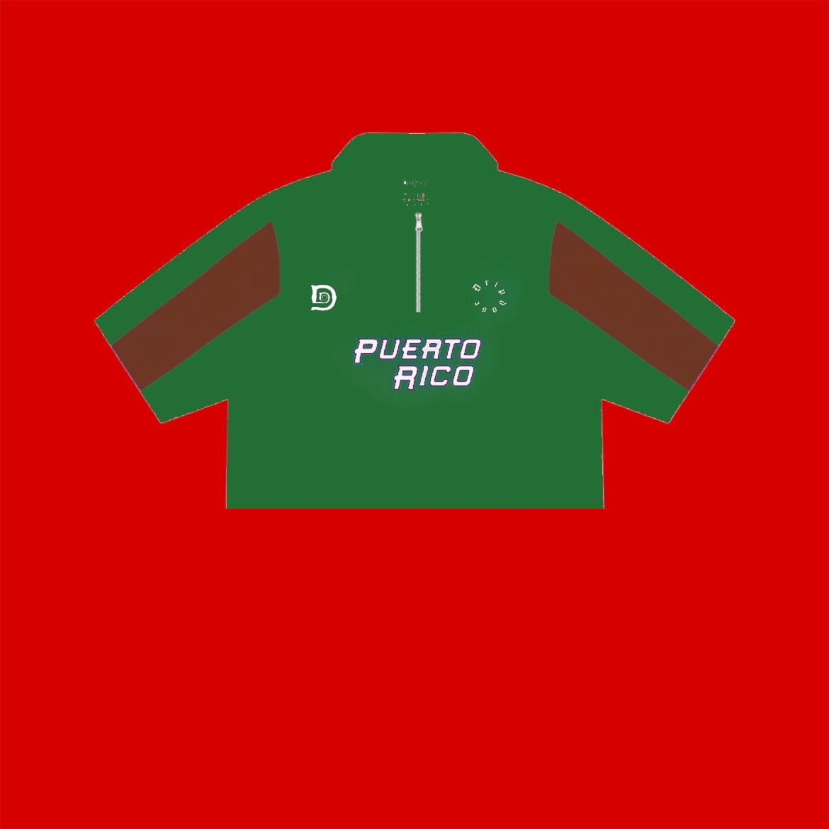 *PR (DTMF COLORWAY) CROP-TOP POLO JERSEY 🇵🇷