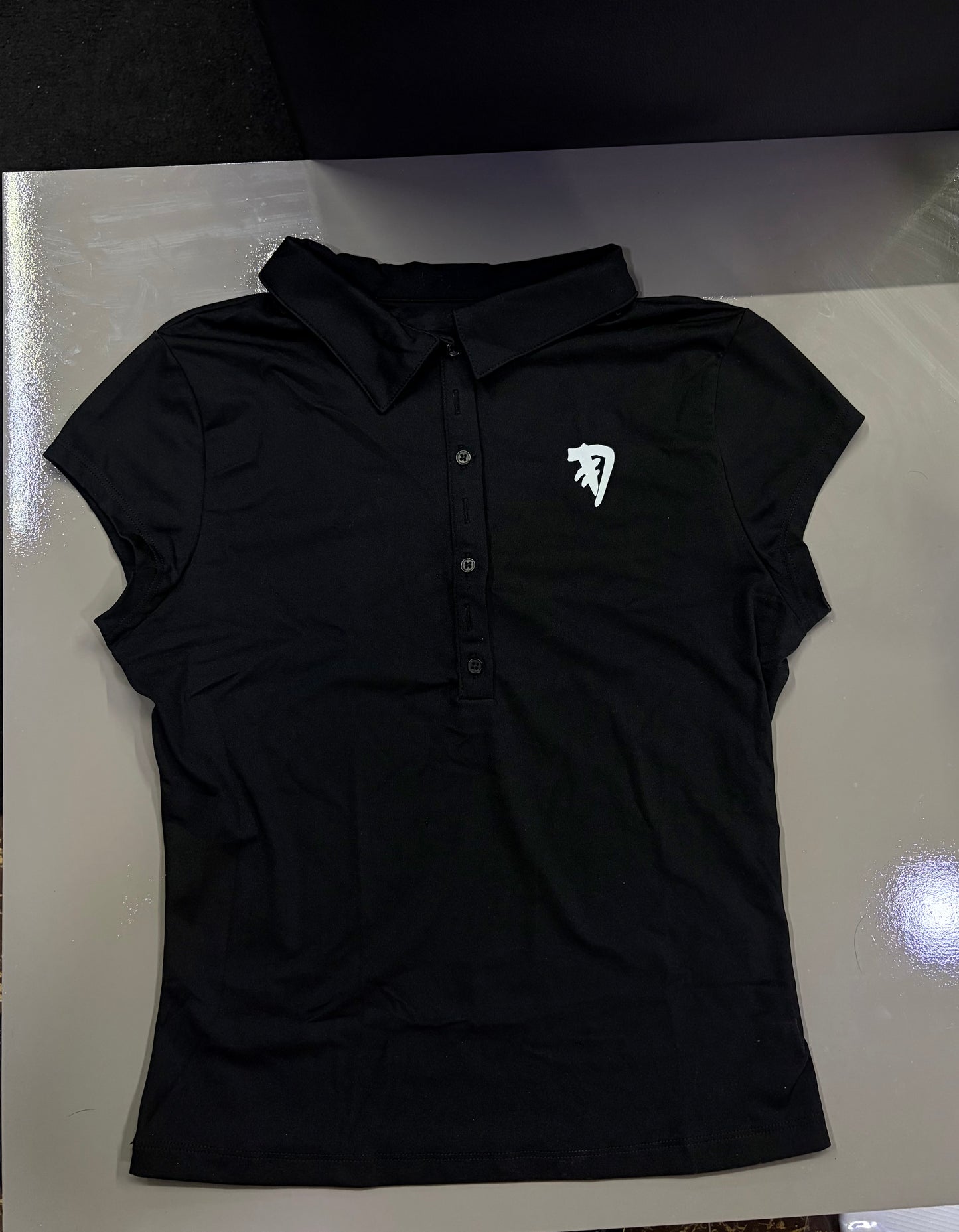 *Cropped Polo Shirt