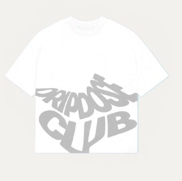 *DD CLUB TEE (White/Grey)
