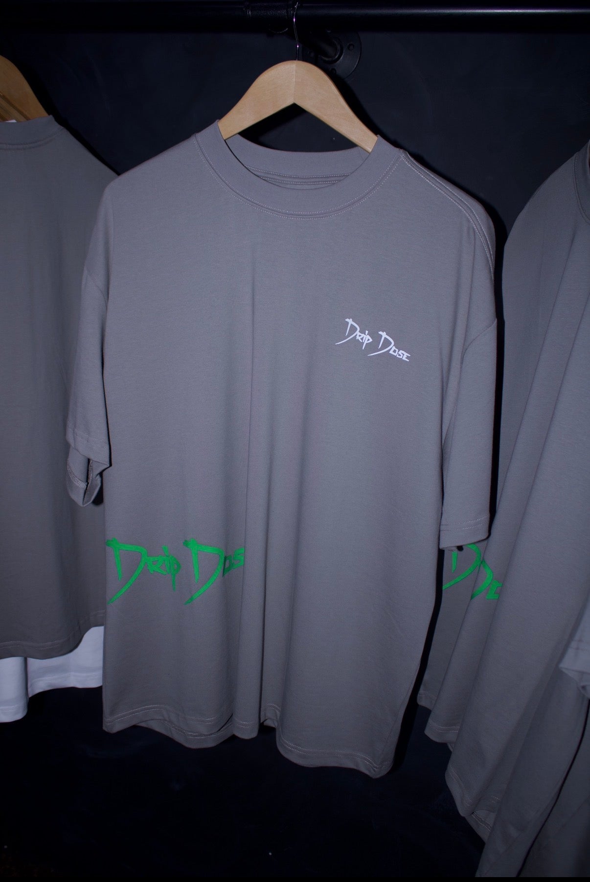 Sting Tee* (Grey/Green/White)