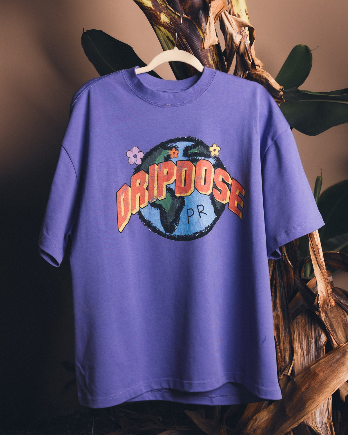 *Drip World Tee [Purple]