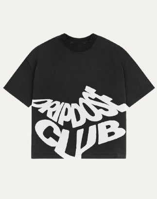 *DD CLUB TEE (Black/White)