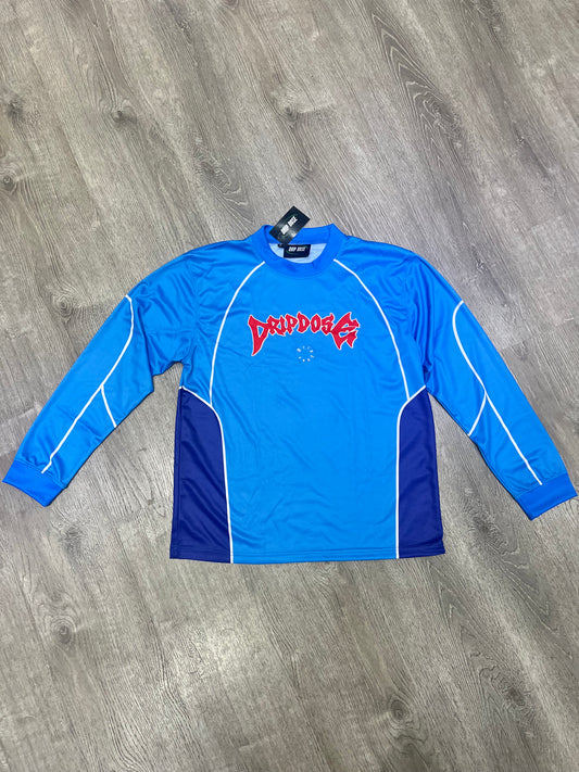 Drip Dose Long Sleeve (Blue/Red)