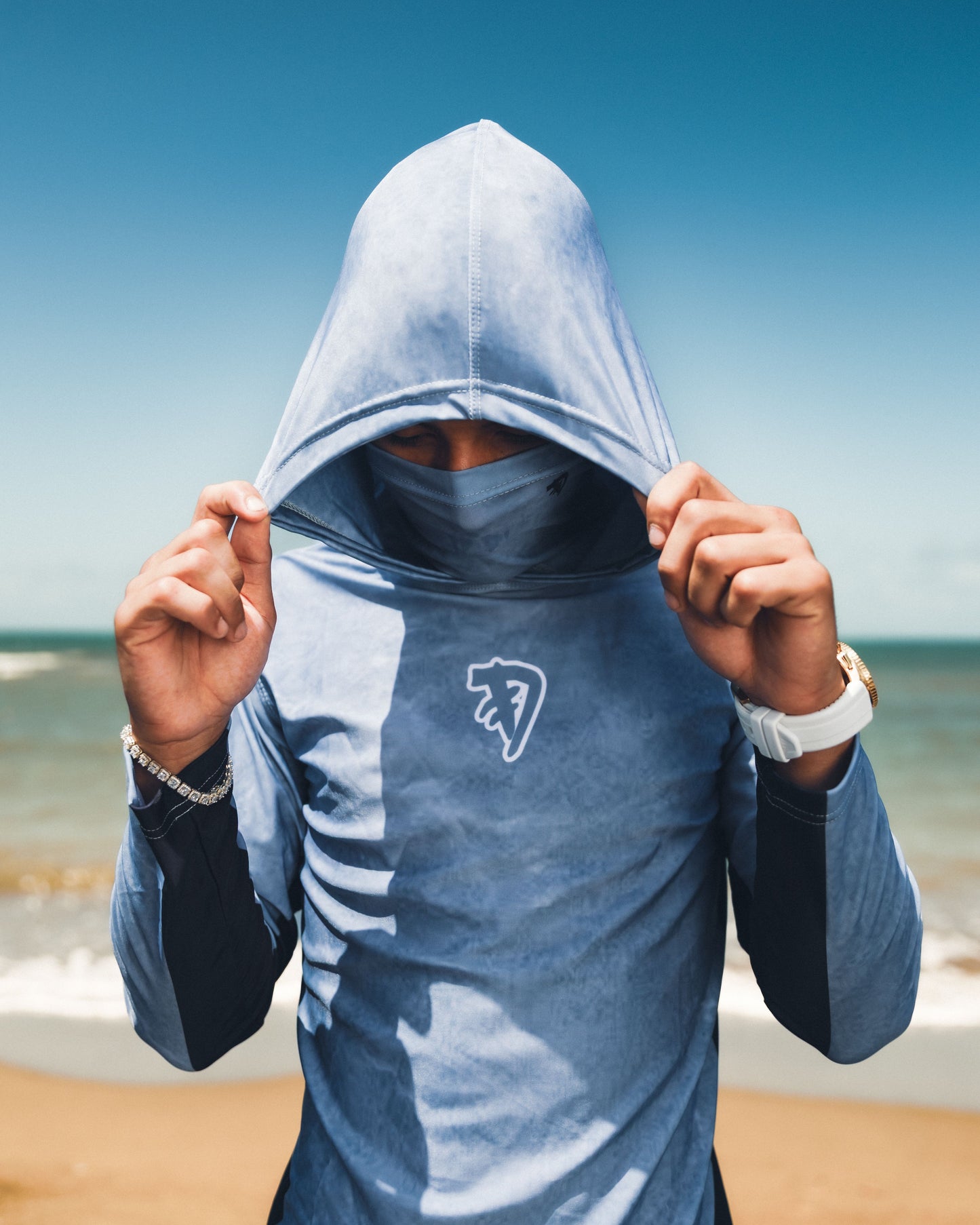 **RASHGUARD (LIMEWASH GREY/BLACK)