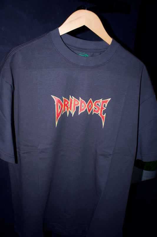 *Drip Dose Rockstar Tee [Charcoal Grey]