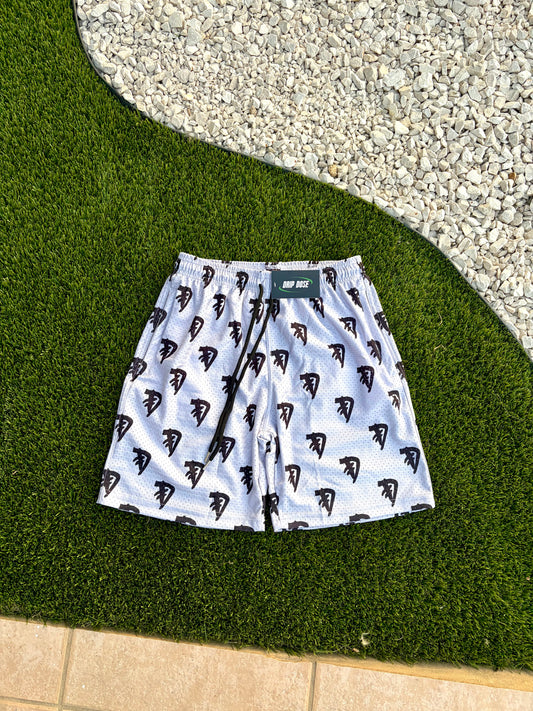*All Over Drip Mesh Shorts
