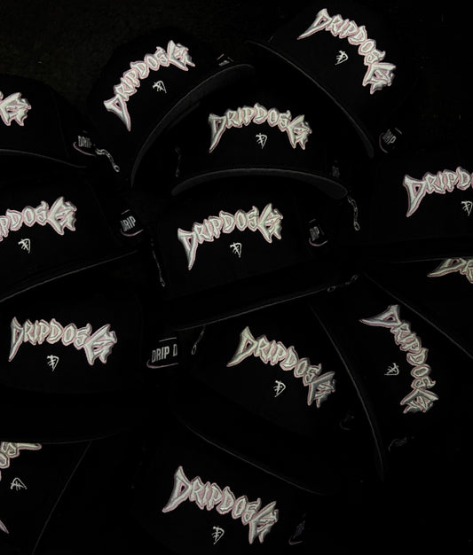 * •DRIPDOSE• BLACK SNAPBACKS
