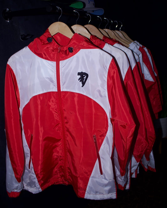 *TRACKJACKET (RED WHITE)