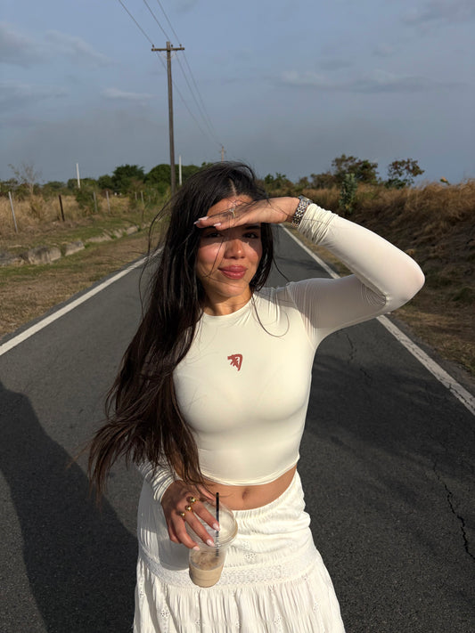 *Drip Dose Wmns Cropped Longsleeve